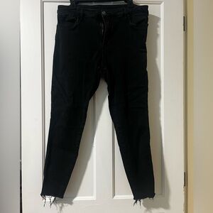 Black KUT skinny jeans